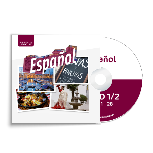 CDs beim Kurs Spanisch für Anfänger (A2)